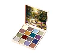 Solid Gel Nail Polish, 16-Color Cream Palette, Long-Lasting Nail Gel, High-Pigment Formula, Smooth Application, Compact Design For Manicure And Professional Home Salon