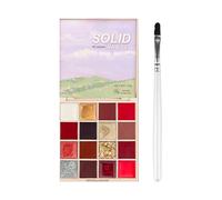 Solid Gel Nail Polish, 16 Colors Gel Polish Kit, Cream Gel Nail Palette, Multicolored Gel Manicure, Nail Polish Palette With Brush, Solid Gel Polish Set, Long-Lasting Gel Nail Colors