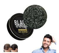 Solid Shampoo Bar, Barra de champú para oscurecer el cabello, Champú Sólido Vegano, Jabón En Barra Para Cubrir Canas, Promueve El Crecimiento Del Cabello y Previene La Caída Del Cabello