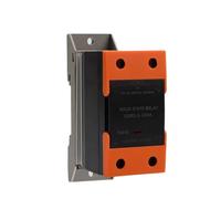 Solid State Relay with Radiator SSR 10DA 25DA 40DA DC Control AC Single Phase SSR Din Rail Mount Single Phase(DC to DC,10A)