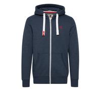 !Solid Sudadera con cremallera 'BennZip' azul / naranja / blanco M azul / naranja / blanco