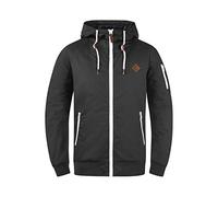 Solid Tilly Chaqueta De Entretiempo Abrigo para Hombre con Capucha, tamaño:L, Color:Dark Grey (2890)