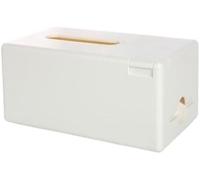 Solid White Square Design For The Living Room Stylish And Practical Tissue Box Holder