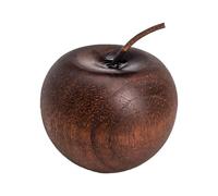 Solid Wood Fruit Scented Ornament - Sapele 4.5x4.5x3.7cm | Natural Rustic Wooden Decoration, Car Fragrance Diffuser | For Offices, Living Room, Spa, Yoga, Meditation, Classroom, Hotel, Restaurant