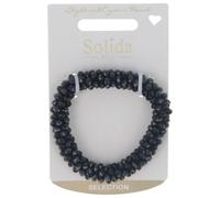 Solida Coletero negro con strass