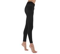 SOLIDEA Leggings Mujer Red Wellness 70 Compresión Graduada 12/15 mmHg | Mallas Mujer Vestir, Pantalones Mujer, Leggings, Leggings para Circulación (Negro, 46)