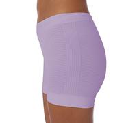 SOLIDEA Mallas Cortas Mujer Magic Panty Silhouette Micromasajeante| Short Deportivo Mujer, Shorts Mujer (Lila, 44)