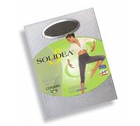 SOLIDEA Mallas Mujer Deportivas Silver Wave Corsaro | Pantalones Deportivos Mujer Compresión Graduada Preventiva (Negro, 44)