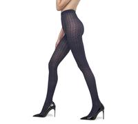 Solidea Pyramid 70 - Medias de microfibra de compresión 12/15 mmHg, color azul, talla 2 m