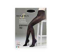 Solidea Pyramid 70den Media Negro Talla 1-S 1 Par
