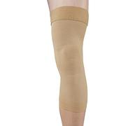 SOLIDEA Rodillera Menisco Silver Support Knee Compresión Graduada 23/32 mmHg | Rodillera Deportiva, Rodilleras Menisco y Ligamento (Camel, S)