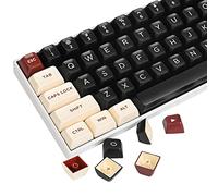 SOLIDEE Keycaps 60% 150 Teclas Double Shot PBT Keycaps Personalizados para Teclados Mecánicos de Juego, Perfil ASA para Diseño ANSI US 60%, 65%, 95% (Rome)
