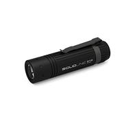 Solidline ST Linterna LED superbrillante, enfocable, 320 lúmenes, duración de 25 horas, alcance de 140 m, incluye pilas