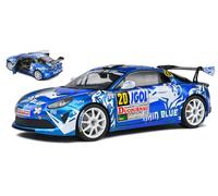 SÓLIDO 1/18 ALPINE A110 20 RALLY DU VAR 2021 DELECOUR MODELO ESTÁTICO DIECAST