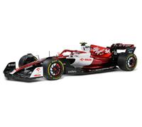 SÓLIDO 1/18 F1 ALFA ROMEO C42 24 CANADA GP 2022 G ZHOU MODELO ESTÁTICO DIECAST