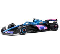 SÓLIDO 1/18 F1 ALPINE A523 PRESENTACIÓN 2023 AZUL MODELO ESTÁTICO DIECAST