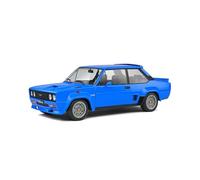 Solido- 1:18 Fiat 131 Abarth Blue 1980 - Coche en Miniatura de colección, 1806004