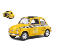 Solido Coche miniatura Fiat 500 L Taxi Nueva York 1965 1:18 Amarillo