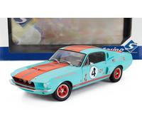 Ford Shelby MUSTANG GT500 Gulf Racing Homenaje 1967 Azul Modelo 1:18 Solido