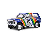 Solido 1:18 Lada NIVA White #182 JABOUILLE/SARDOU París-Dakar 1984