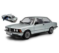 SÓLIDO 1:18 MODELO DE COCHE ESTÁTICO DIECAST BMW SERIE 3 323I E21 1980 PLATA