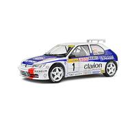 Solido 1:18 Peugeot 306 Maxi White #1 F.DELECOUR/M.Sauvage Rally Monte Carlo 1996