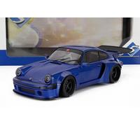 SÓLIDO 1/18 PORSCHE 911 930 3.0L KS R COUPÉ 2022 AZUL MODELO ESTÁTICO DIECAST