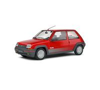 Solido 1:18 Renault 5 GT Turbo MK1 Red 1985 - Coche de Miniatura