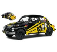 Solido Miniatura Volkswagen Beetle 1303 Mooneyes 1974 1:18 Negro/Amarillo SL1800519