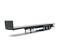 Solido 1:24 Remolque de Transporte Negro