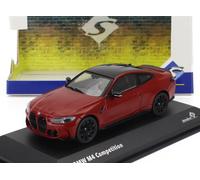 Solido Coche a escala 1/43 BMW M4 G82 Competition 2023 Diecast Rojo S4316001