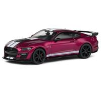 SÓLIDO 1/43 FORD MUSTANG SHELBY GT500 CUPÉ 2020 PÚRPURA MODELO ESTÁTICO DIECAST