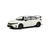 Solido 1:43 Honda Civic Type R 2022 Blanco - Die-Cast Modelo de Coche, Caja de Ventana con Base de plástico, 421438110