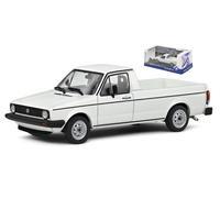 SÓLIDO 1:43 MODELO FURGONETA ESTÁTICA VOLKSWAGEN CADDY 1990 BLANCO ALPINO