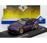 SÓLIDO 1/43 NISSAN 400Z COUPÉ COHETE CONEJITO 2022 PÚRPURA MODELO ESTÁTICO DI...