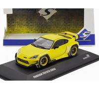 SÓLIDO 1/43 TOYOTA GR86 ROCKET BUNNY COUPÉ 2022 AMARILLO MODELO ESTÁTICO DIECAST