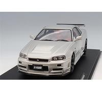 Solido 1804312 - Miniatura Nissan Skyline GT-R (BNR34) con piezas NISMO Plateadas 1999 1/18