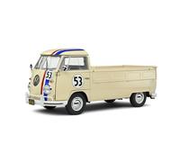 SÓLIDO 1806708 MINIATURA VOLKSWAGEN T1 PICK UP RACER 53 BEIGE 1950 1/18
