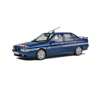 SÓLIDO 1807703 MINIATURA RENAULT 21 TURBO MK.2 B.R.I AZUL 1992 1/18