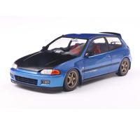 SÓLIDO 1810406 MINIATURA HONDA CIVIC (EG6) SÓLIDO TRABAJA AZUL COBALTO 1991 1