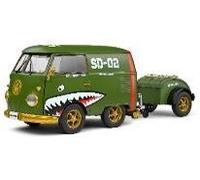 SOLIDO 1810901 MINIATURA KOOL KOMBI ARMY FIGHTER 1950 1/18