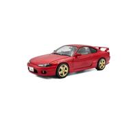 SÓLIDO 1812202 MINIATURA NISSAN SILVIA S15 SPEC-R AERO LLAMA ROJO 1999 1/18