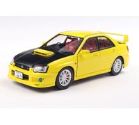 SÓLIDO 1812302 MINIATURA SUBARU IMPREZA WRX STI SÓLIDO FUNCIONA AMARILLO 2003...