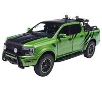 Ford Ranger Raptor Pickup 2024 Verde Metálico 1:18 Solido Modelo 28 cm