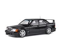 Solido 421185000 1:18 MB 190E EVO 2 Mercedes-Benz Diecast Model Car, Negro