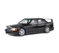 Mercedes 190E Evo 2 W201 1990 Negro Modelo De Coche 1:18 Solido