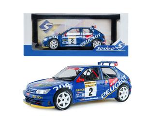 Solido 421186572 Auto Solido 1:18 Peugeot 306 Maxi #2 Azul - Nuevo