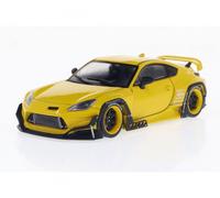 Sólido 421438235 - 1:43 Toyota GR86 ROCKET BUNNY Amarillo - Nuevo