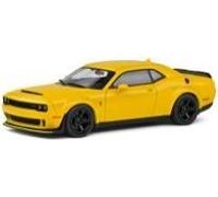 SOLIDO 4310308 MINIATURA DODGE CHALLENGER CHALLENGER AMARILLO 2018 1/43