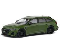 Solido AUDI A6 RS6-R ABT AVANT SW STATION WAGON 2022 OLIVE GREEN 1:43